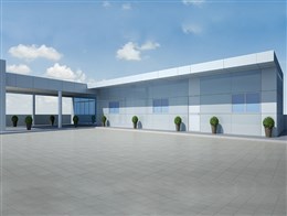 辦公樓鋼結(jié)構(gòu)加建工程-永和大廈頂樓加建-中東幕墻